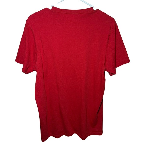 NWOT 47 Brand Mens New England Patriots Red Short Sleeve T-Shirt Size Small - Picture 4 of 4